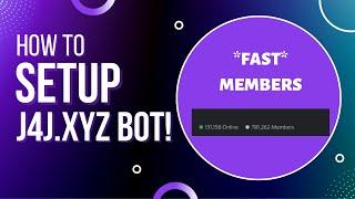 How to get 100k+ Members in your discord server! (J4J.XYZ)