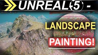 Unreal 5 - Landscape Painting (2 MINUTES!!)