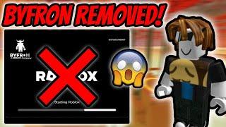 ROBLOX FORCED TO REMOVE BYFRON (Roblox Anti Cheat)