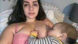 hariel ferrari vlog youtube new 2023 hariel ferrari breastfeeding