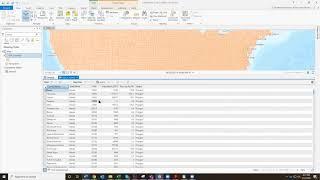 Importing an excel file and adding fields in ArcGIS Pro.