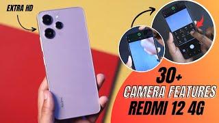 Redmi 12 Camera Features Tips And Tricks  NEW Top 30+ Special Features | Redmi 12 4G