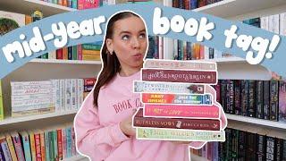 let's talk about the 78 books I've read so far this year  mid-year book tag!