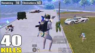 40 KILLS ️‍I ALMOST HIT NEW WORLD RECORD IN THIS GAME | pubg mobile