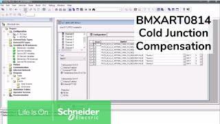 Configuring BMXART0814 Cold Junction Compensation via External PT100 | Schneider Electric Support