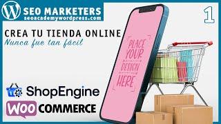  SHOPENGINE PRO CREA TU TIENDA ONLINE ‍ Instalación de Plugins  WOOCOMMERCE 