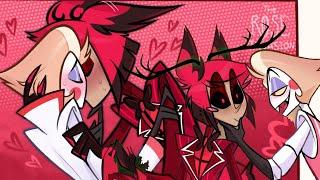 '"Lucifer's husband" | Alastor x Lucifer | RadioApple | Hazbin Hotel | comic