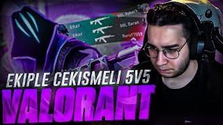 OMEN İLE YOK ETTİM  | EKİP İLE CEZALI 5V5 VALORANT MAÇLAR