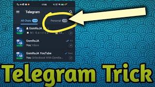 How To Divide Telegram personal chat and Groups ??? Telegram Trick 2022