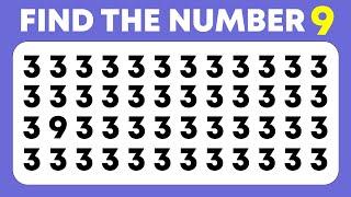 Find the ODD Number and Letter | Find the ODD One Out | Emoji Quiz | Easy, Medium, Hard