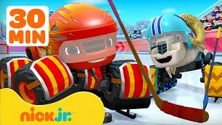 Blaze | 30 MINUTEN: Blaze macht Sport!  Eishockey, Fußball & mehr | Nick Jr. Deutschland