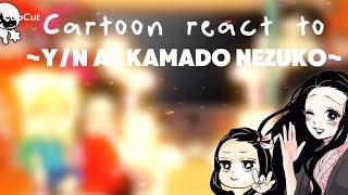 🪷•[Cartoon react to y/n as Kamado Nezuko]•🪷no part2![enjoy]