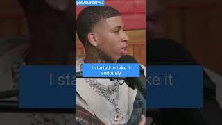 MIKE TYSON INTERVIEWING  NLE CHOPPA #shorts