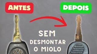 Como Fazer Cópia de Chave automotiva Muito Gasta Sem Desmontar o Cilindro - Dica para Chaveiros!