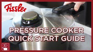Fissler Pressure Cooker Quick Start Guide - Learn Pressure Cooker Basics w/ Vitavit Pressure Cooker!