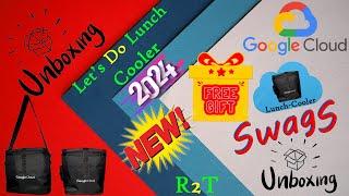 Unboxing Google Cloud Arcade Game | Free Swags 2024 | Let's Do Lunch Cooler | Arcade Prize Counter