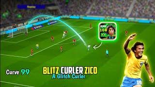 The Best Blitz Curler in the Game  Blitz Curler Zico Review in eFootball 25 Mobile 