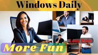 Windows Daily Helpline #486