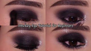 Smokey Eye Tutorial for Beginners / Makeup Tutorial for Beginners / Eyeshadow Tutorial Smokey Eyes
