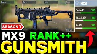 MX9 Best GUNSMITH in COD Mobile SEASON 7 | MX9 Best ATTACHMENTS for RANK Match!