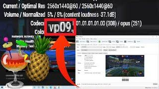 Convert 1080P VIDEO to VP9 CODEC (1440P or 2140p) HANDBRAKE NIGHTLY