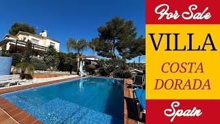 villa for sale spain Costa Dorada close to Barcelona and sea