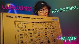 BOSS RC505 MKII UNBOXING + How To Update Your MKII
