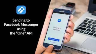 How to send a message to Facebook Messenger via API