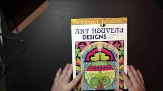 Flip & Review: Art Nouveau Designs by Marty Noble Creative Haven