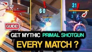 Kill Fortnite Boss SPIRE ASSASSIN's Guardian and get MYTHIC PRIMAL SHOTGUN (Every Match)!!