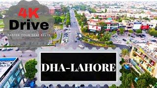 Lahori Ride Vlogs | 4K Drive|  Masjid Chowk Phae 1 DHA to Phase 5  DHA Lahore.