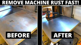 How to Remove Machine Rust FAST- The Secret to Silky Smooth Surfaces