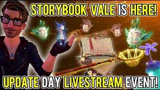 Storybook Vale Day 1 Reaction & Playthrough | UNLOCKING ALL NEW VILLAGERS | Disney Dreamlight Valley