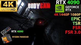 Bodycam | RTX 4090 | Epic Settings | 4K | 1440P | 1080P | FSR ON | FG ON | TSR ON