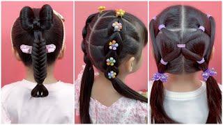 Cute and Trendy Hairstyles for School Girls  | Easy and Adorable Hairstyles for Little Girls