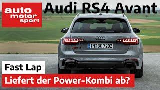 Audi RS4 Avant: Quattro und 450 PS für die ganze Familie - Fast Lap | auto motor und sport