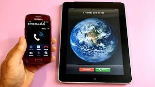 Samsung Galaxy S3mini vs iPad1 Incoming & Outgoing Call