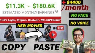 Make Movie Channel FREE 100% Legally | $180k+$4.4k/Month Live Copyright Free Movie Clips