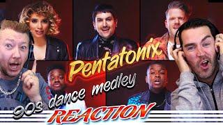 ''GOING BACK IN TIME''! 90s Dance Medley - Pentatonix Reaction!