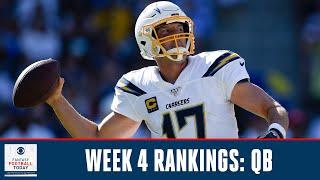 Week 4 Fantasy Football RANKINGS: Quarterbacks | QB | Fantasy Football Today