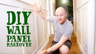 TRANSFORM YOUR HALLWAY - Simple DIY Wall Panelling