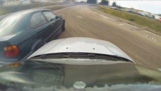 Driftworks Proximity Practice in BMWs E36's - Raw Footage