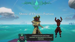 Shrine of Ocean's Fortune Guide and the 5 Secrets Location Sea of Thieves