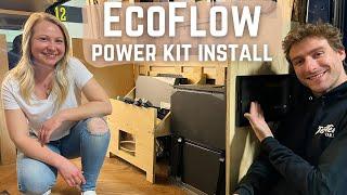 The BEST Power System for Off-Grid Van Life! EcoFlow Power Kit Install in Transit/Sprinter/Promaster