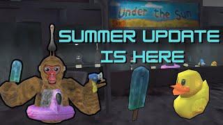 GORILLA TAG SUMMER UPDATE IS HERE! (NEW BATTLE GAMEMODE)