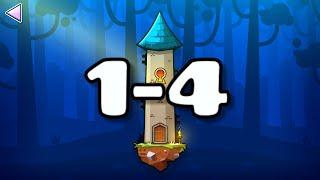 Geometry Dash 2.2 - The Tower 1-4 (All Coins)