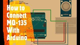 How to connect MQ 135 With Arduino and Code ||ARDUINO WITH MQ135