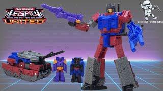 Legacy United Targetmaster QUAKE w/ TIPTOP & HEATER! Bert the Stormtrooper Transformers Reviews!