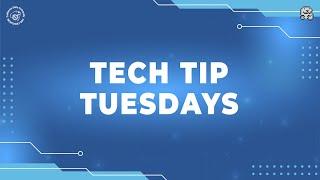 Tech Tip Tuesday Ep27: Keep safe in cyberspace by updating your software (including apps) & more