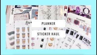 Sticker Haul // Kinzis Creations, Sticky Essentials, Little Paper Prints,  + More